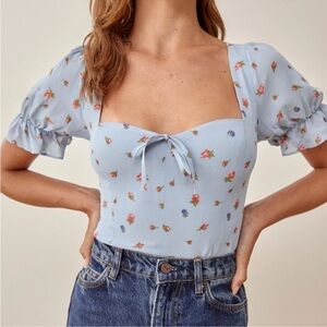 NWT Size 4 Reformation Delevan Top - Beau